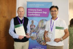 Dr Tim Roberts and Dr Naweed Bukhair